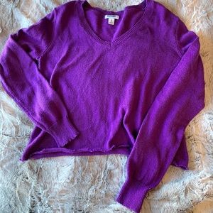 cropped sweater